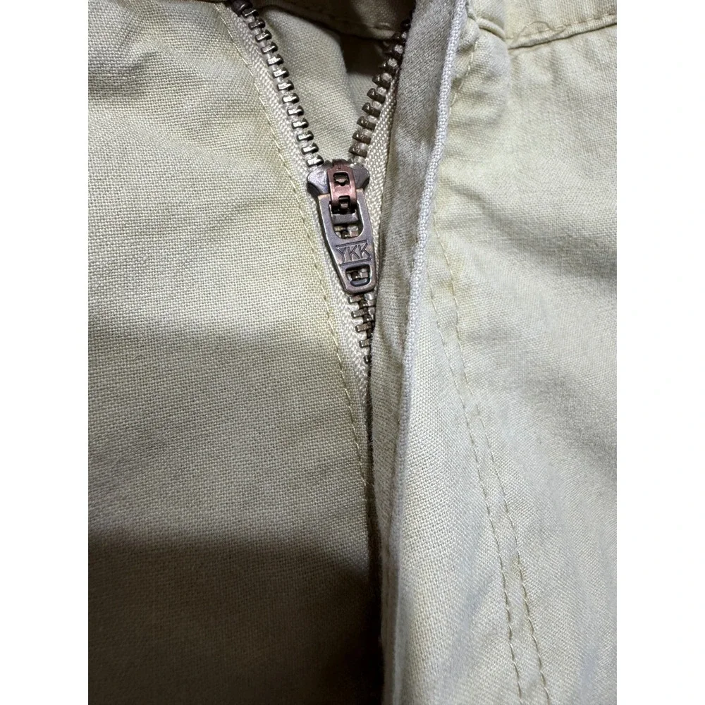 LL Bean Men's Comfort Waist Cargo Pants size 38X32 Khaki Tan‎